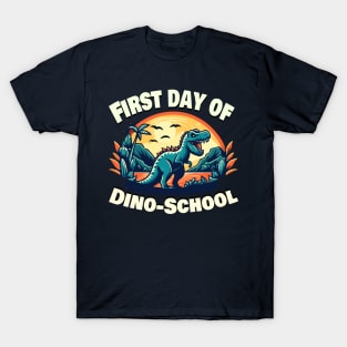 "First day of Dino-School" T-Shirt